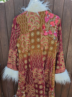 Bohemian coat • Patchwork • one size (S/M/L)