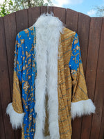 Bohemian coat • Touch of Gold • one size (S/M/L/XL)