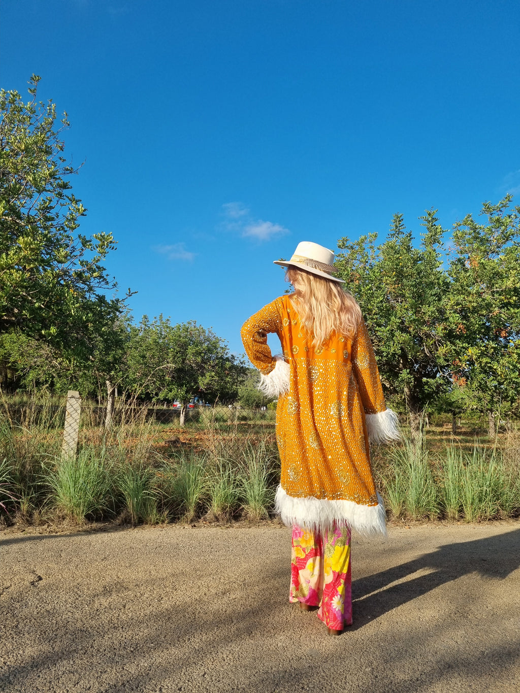 Bohemian coat • Autumn Sun • XS/S/M