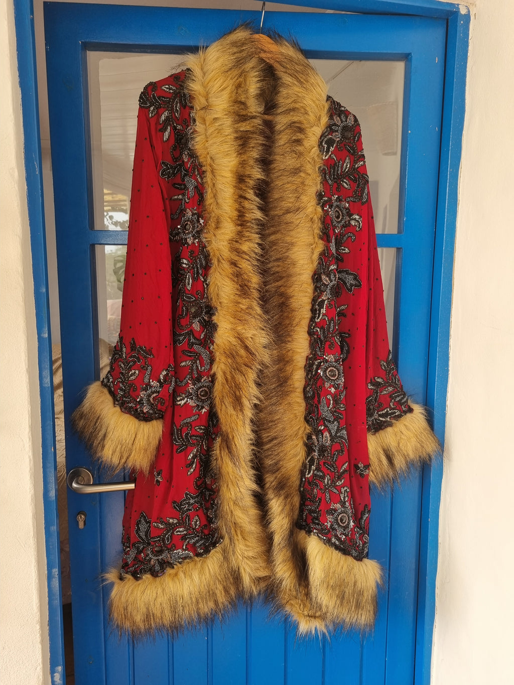 Bohemian coat • Red Wolf • XS/S/M (small L)