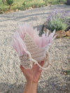 Feather Crown • pink/grey or black