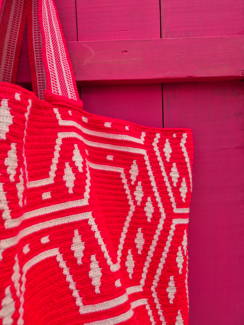 SUSU XL BAG • PINK RED