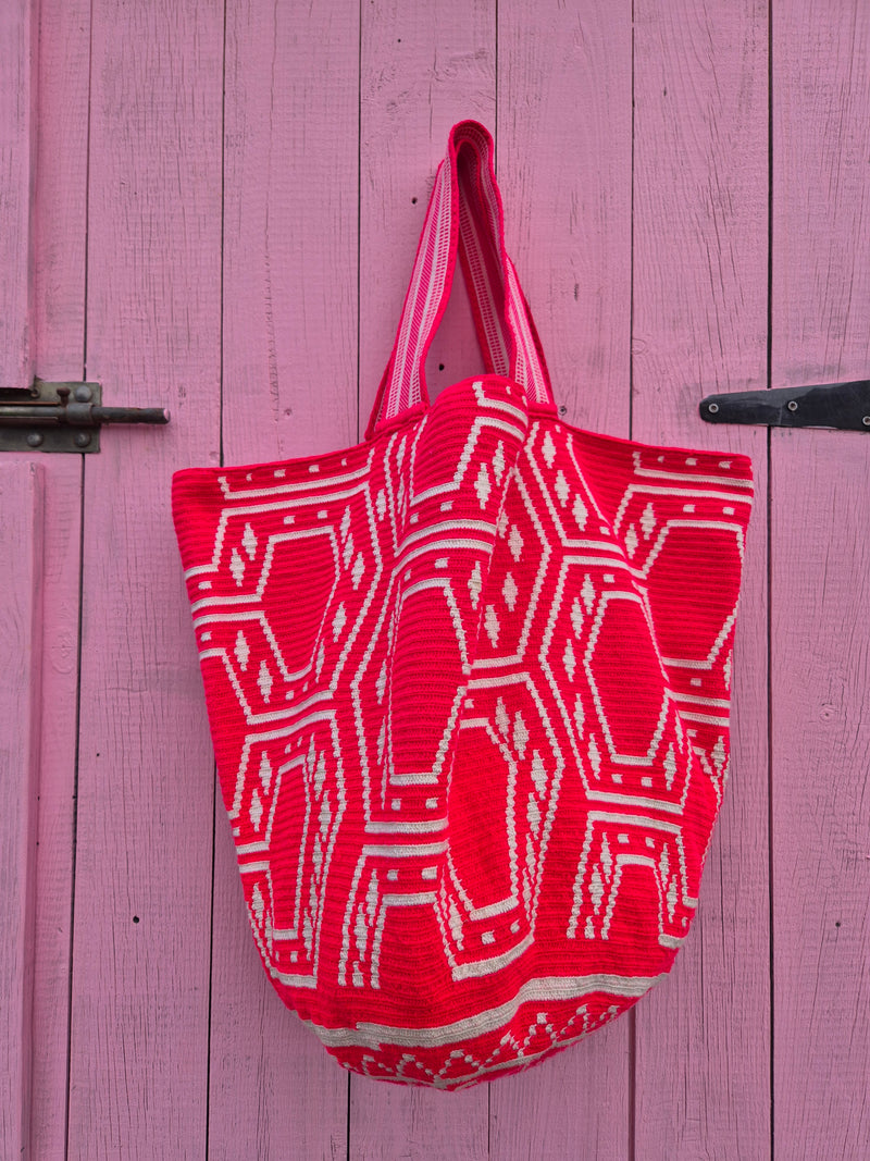 SUSU XL BAG • PINK RED