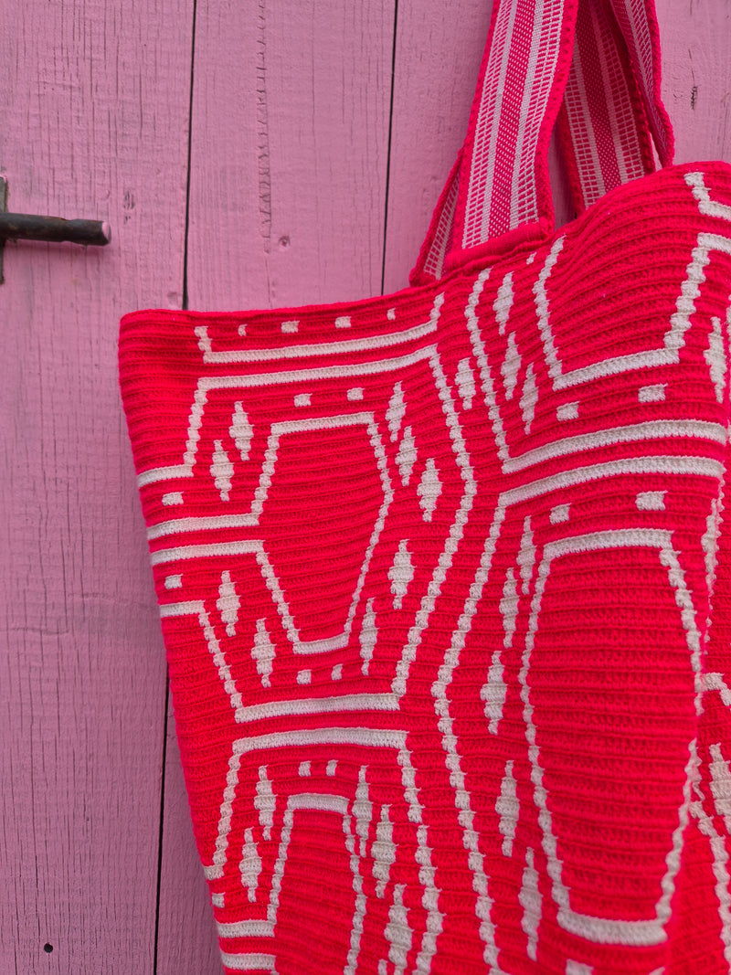 SUSU XL BAG • PINK RED