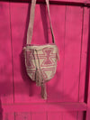 Wayuu Mochila • MEDIUM • lilac/baby pink