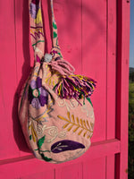 Suzani bag baby pink