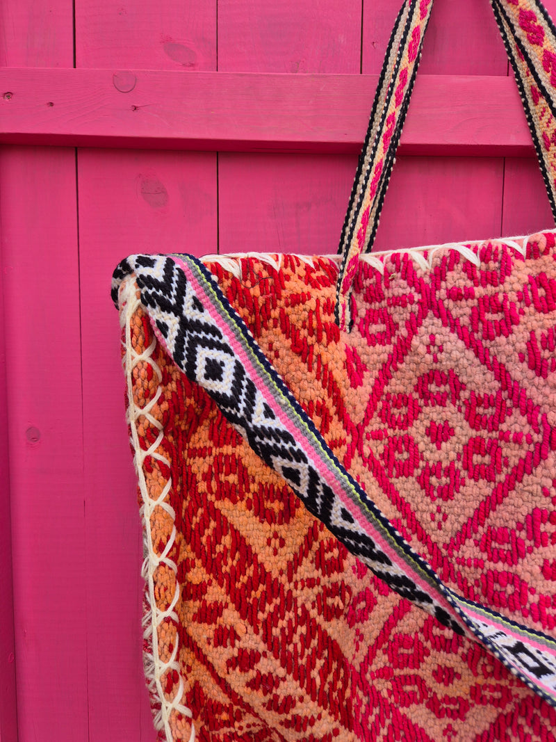 CUSCO MEGA bag • FLOWER FIELD