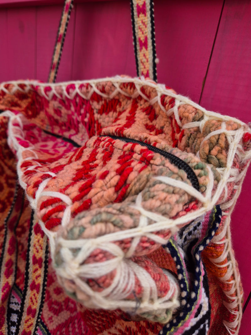 CUSCO MEGA bag • FLOWER FIELD