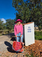 CUSCO MEGA bag • FLOWER FIELD