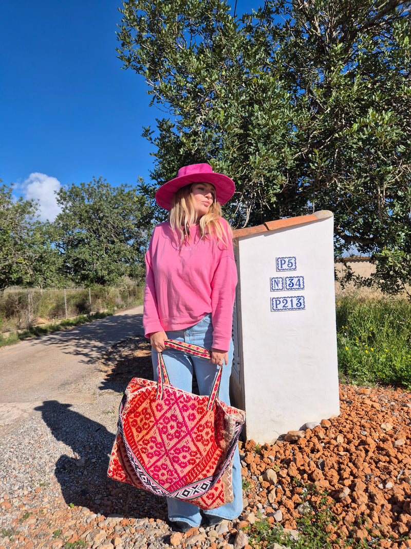 CUSCO MEGA bag • FLOWER FIELD