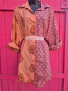 La Fairý • Cotton blockprint shirt/dress • one size • THE POPULAR