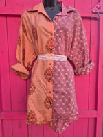 La Fairý • Cotton blockprint shirt/dress • one size • THE POPULAR