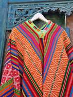 Vintage poncho • multicolor